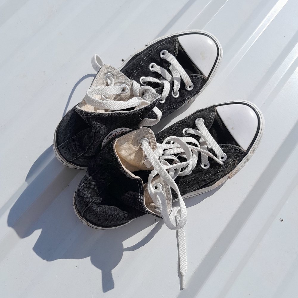 Black High Top Converse